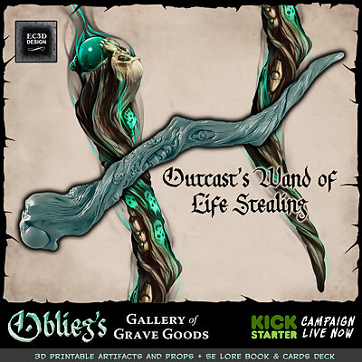 Outcasts Wand of Life Stealing FULL SIZE PROP