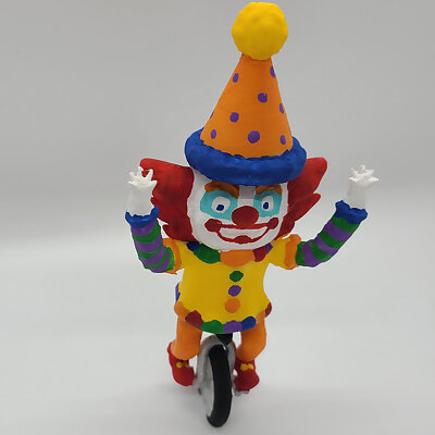 Clown on Unicycle
