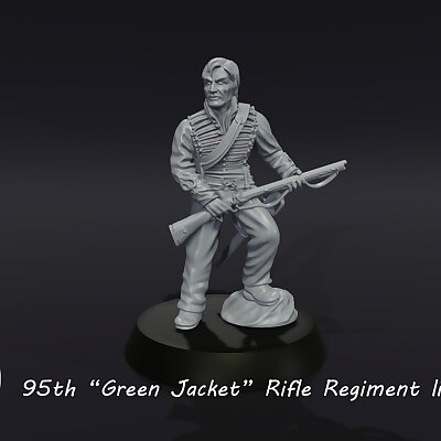 95th “Green Jacket” Rifle Regiment lieutenant
