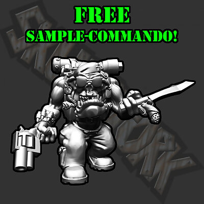 Free Orc Commando Sample!