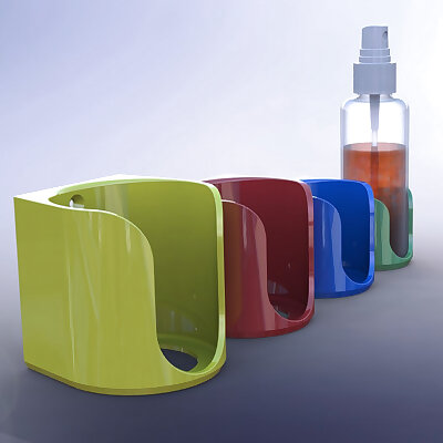 Wall Mounted Bottle Holder