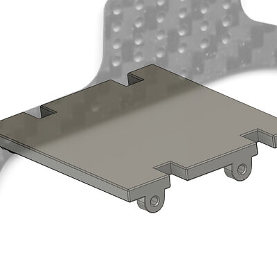 Extended Electronics tray for JEC EVO24 Chassis