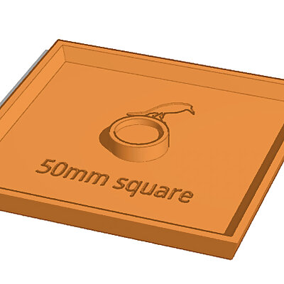 50mm square base Magnetic
