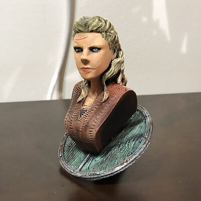 Lagertha from Vikings  Bust Statue