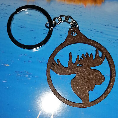 moose keychain
