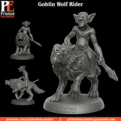 Goblin Wolf Rider A
