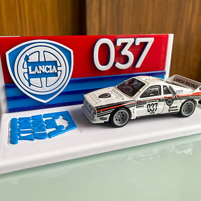 Hotwheels Lancia 037 Display Base