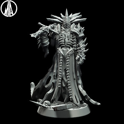Vile Knight  FREE miniature from the campaign  Lost Souls