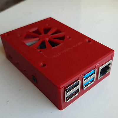 Raspberry Pi 4 Case With 4010 fan