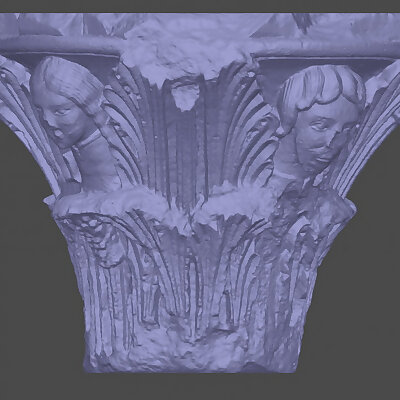Capital  sculpted heads