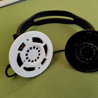 Sony headphones speaker plate