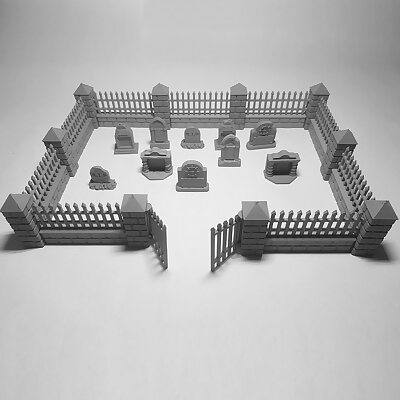 Modular Cemetery Set