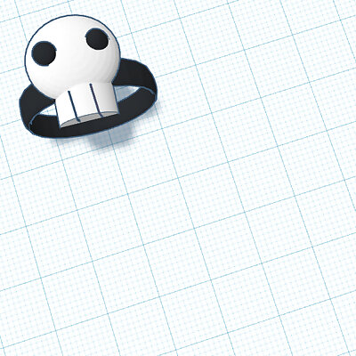 skull ring spooky