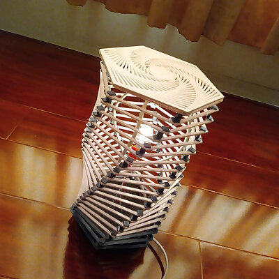 Helix lampshade