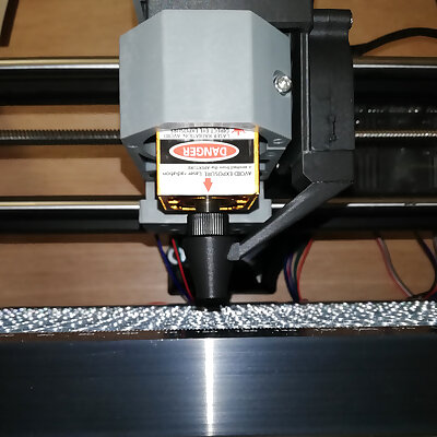 Air assist for CNC 3018 pro with radial fan