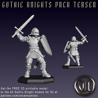 Gothic Knight Pack Teaser