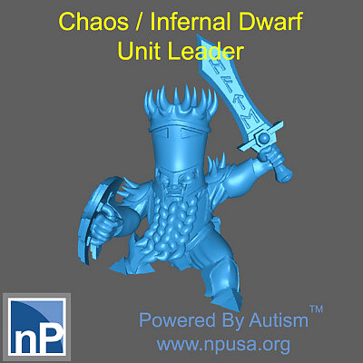 Chaos Dwarf Unit Leader