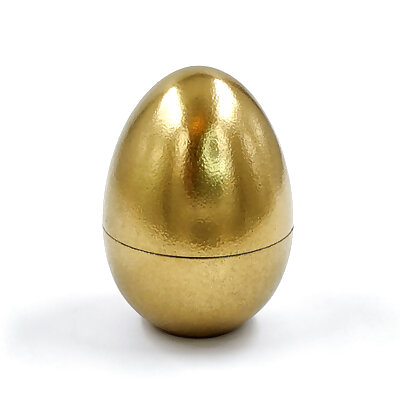 Simple Hollow Threaded Easter Egg  Great for Hiding Prizes!