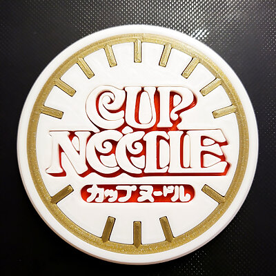 Cup noodle coaster