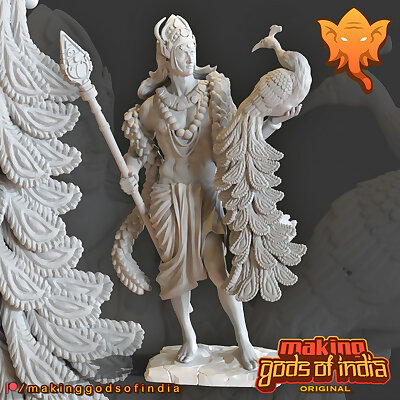 Skanda Son of Shiva God of War  A Remix