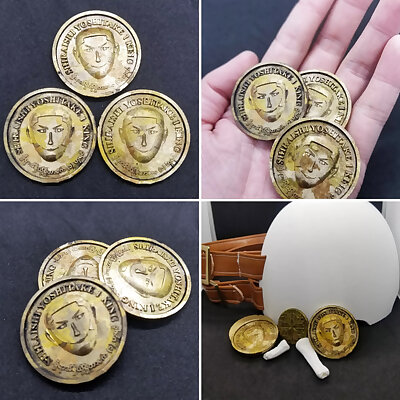 Shiraishi King Coin  Golden Kamuy