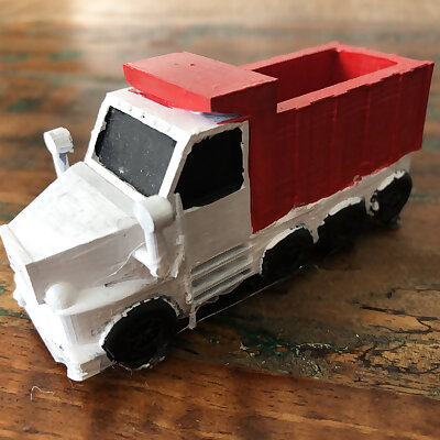 detailed dump truck