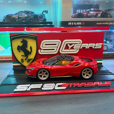 Tomica Ferrari SF90 Stradale Display Ferrari 90 Years Theme