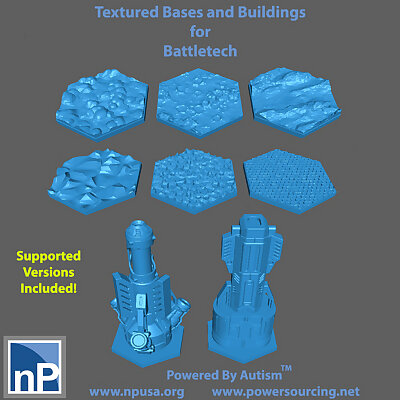 Battletech Buildings and Bases  pack 2