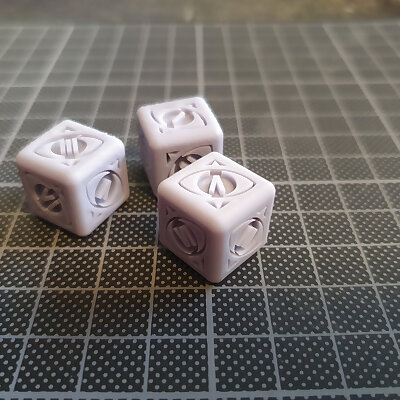 Psychic Dice Token for One Page Rules Grimdark Future