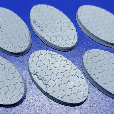 Hex Tech 60x35mm bases for SciFi Miniatures