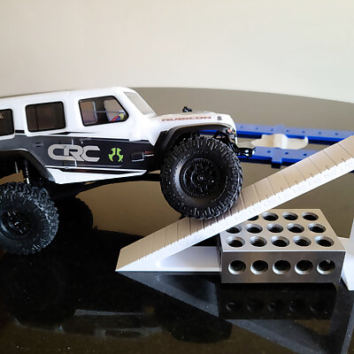 Micro RC Articulation Ramp with Measurement Markings