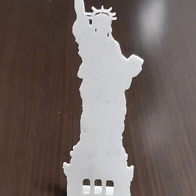 Liberty Statue silhouette