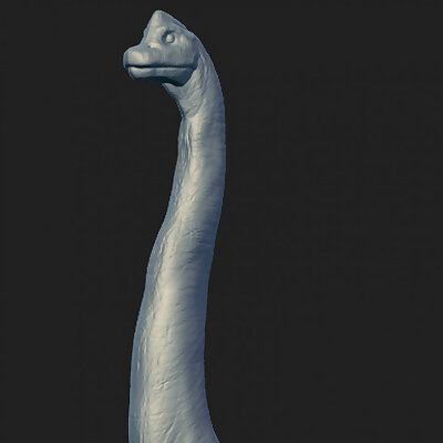 Brachy Long Neck a Brachiosaurus fan art