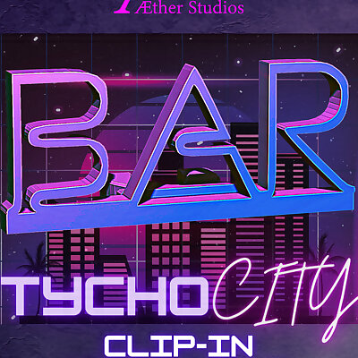 AETYCH3 – Tycho City Clipin Neon Signs