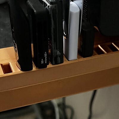 Desk Mounted USB stick holder