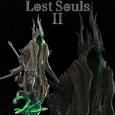 Lost Souls II  Ghost Mage  FREE stl