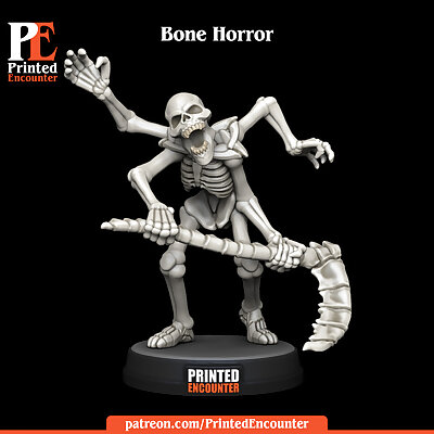 Bone Horror  Skeletal Monstrosity