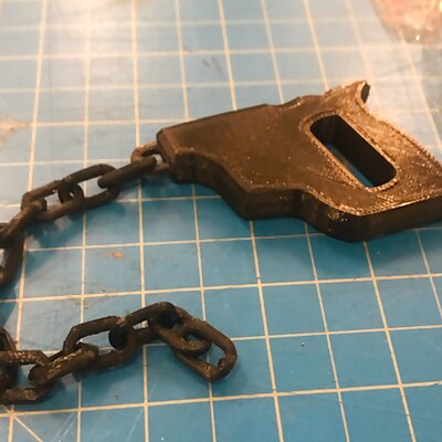 Chainsaw Keychain