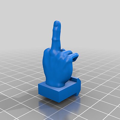 Ender 3 Middle finger Decorative