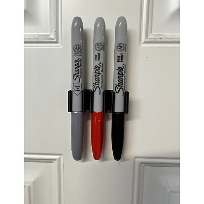 Magnetic Sharpie mount  Press fit magnets