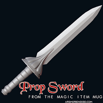 Prop Sword from Magic Item Mug