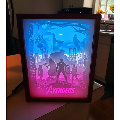 Remix Avengers Lightbox