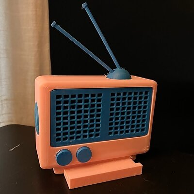 Vintage Radio  Phone Holder