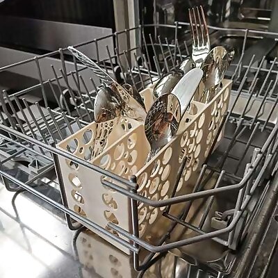 Cutlery basket for dishwasher