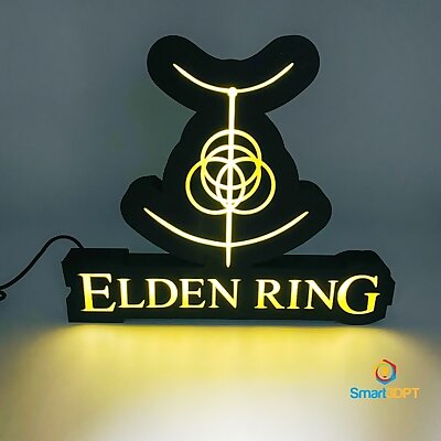 elden ring logo lamp