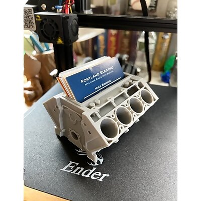 Deeper Engine Block Card Holder Remix