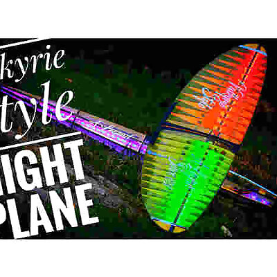 Valkyrie style night plane RC airplane