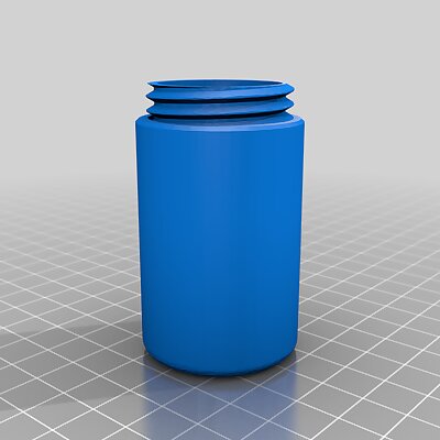 Pill Bottle with more space and no text