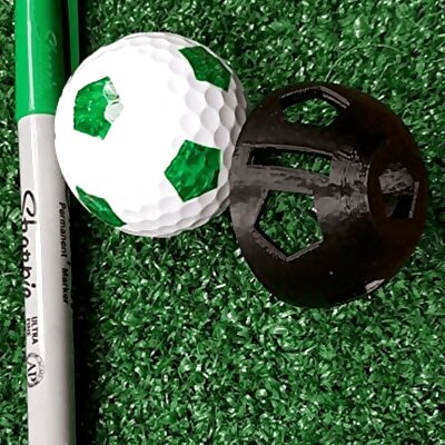 Golf Ball Stencil