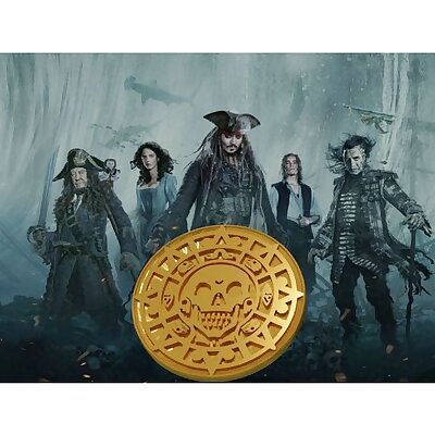 pirates of the caribbean coin